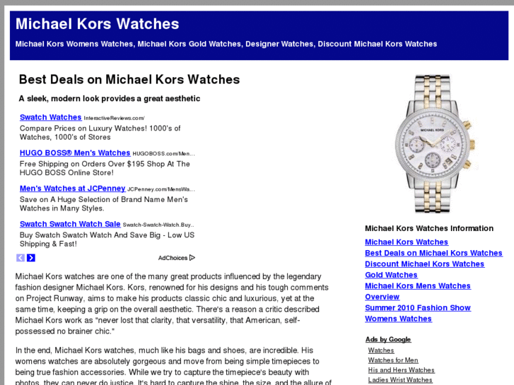 www.michaelkorswatches.net