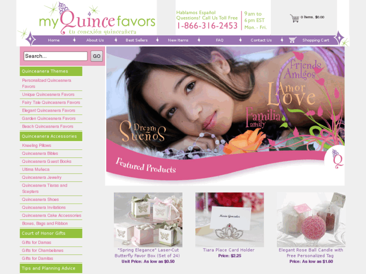 www.myquincefavors.com