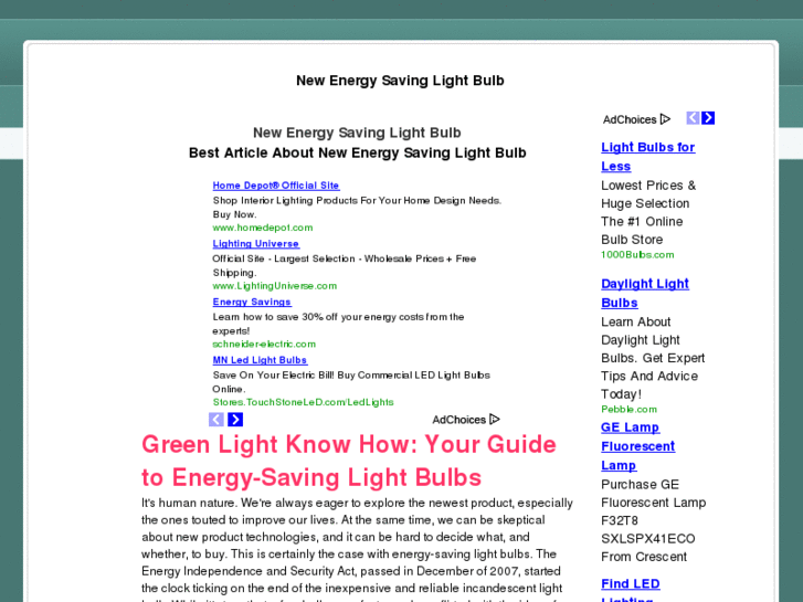 www.newenergysavinglightbulbs.com