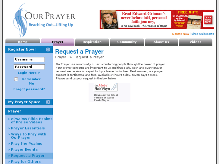www.ourprayerthanksgiving.com