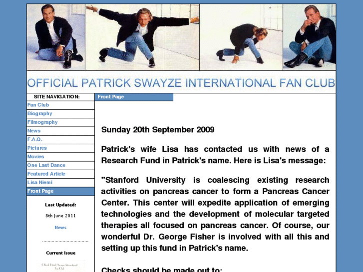 www.patrickswayze.net