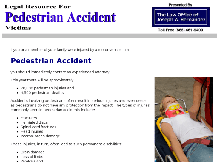 www.pedestrianaccidents.org