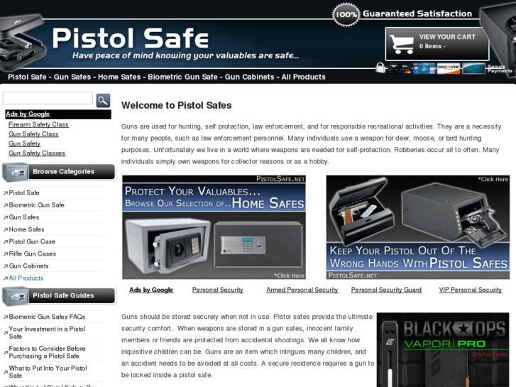 www.pistolsafe.net