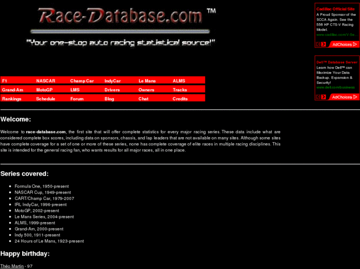 www.race-database.com