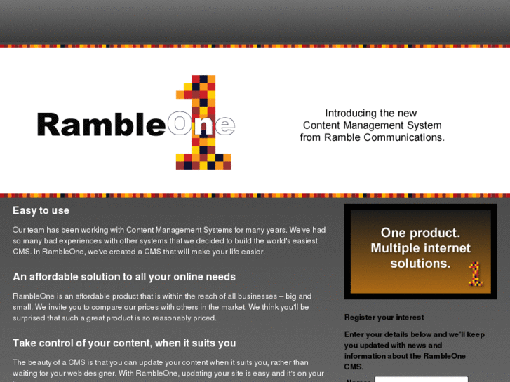 www.rambleone.com