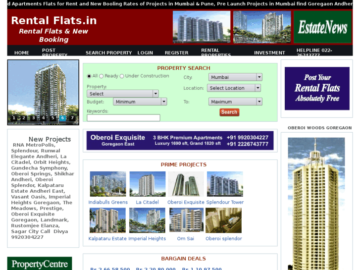 www.rentalflats.in