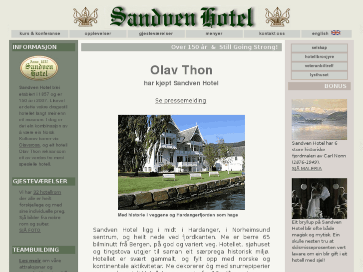 www.sandvenhotel.no