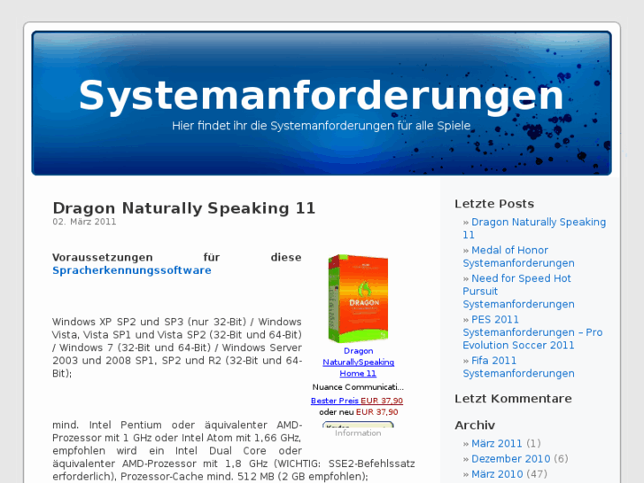 www.systemanforderungen.net