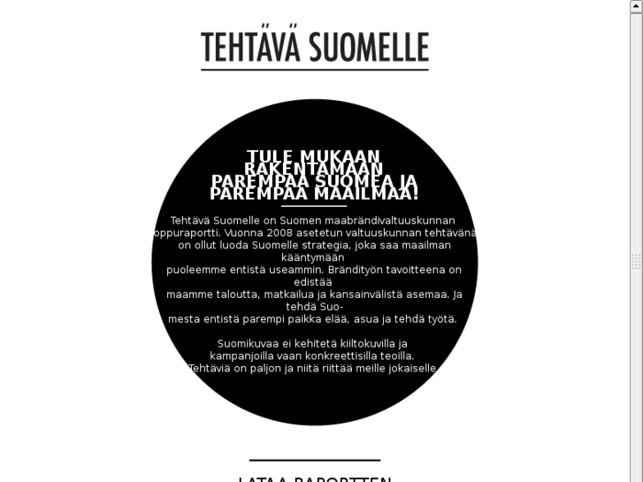 www.tehtavasuomelle.com