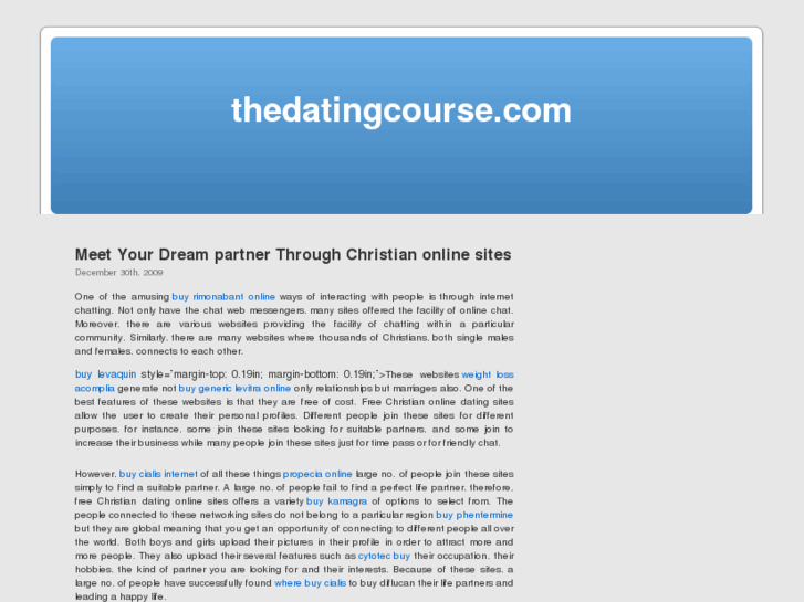 www.thedatingcourse.com