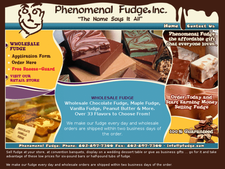 www.wholesalechocolatefudge.com