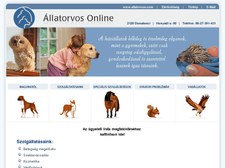 www.allatorvos.com