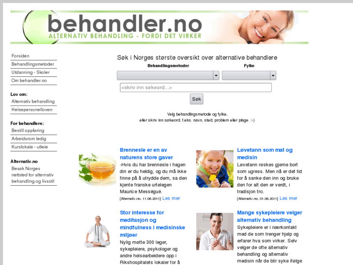 www.behandler.no