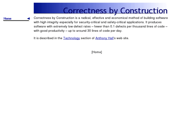 www.correctnessbyconstruction.org