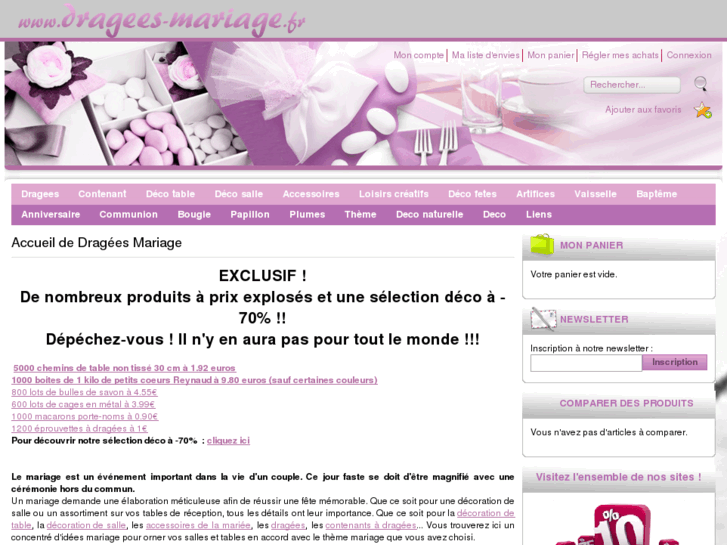 www.dragees-mariage.fr