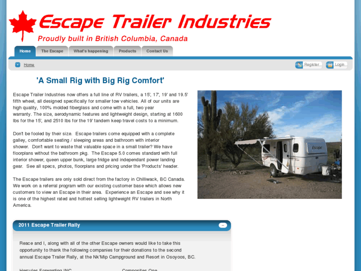 www.escapetrailer.com