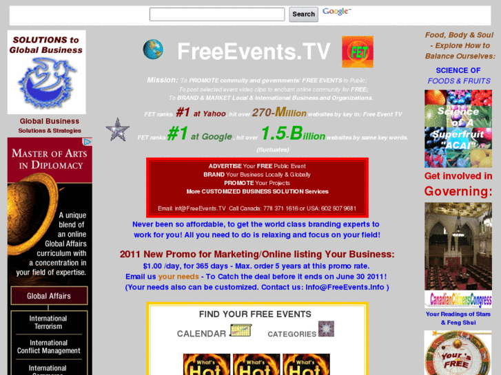 www.freeevents.tv