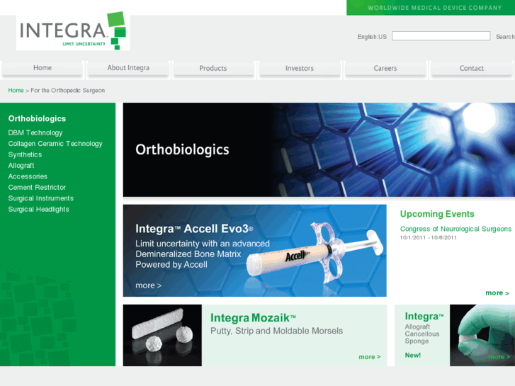 www.integraorthobiologics.com