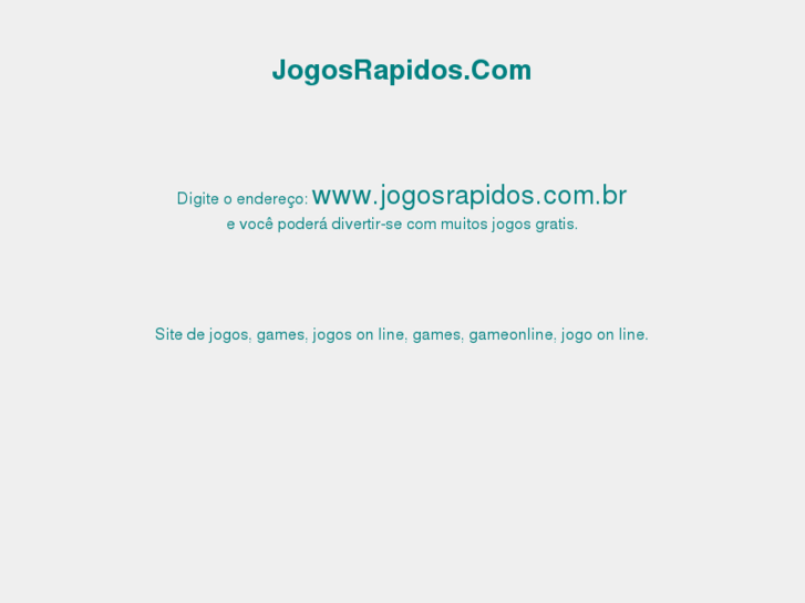 www.jogosrapidos.com