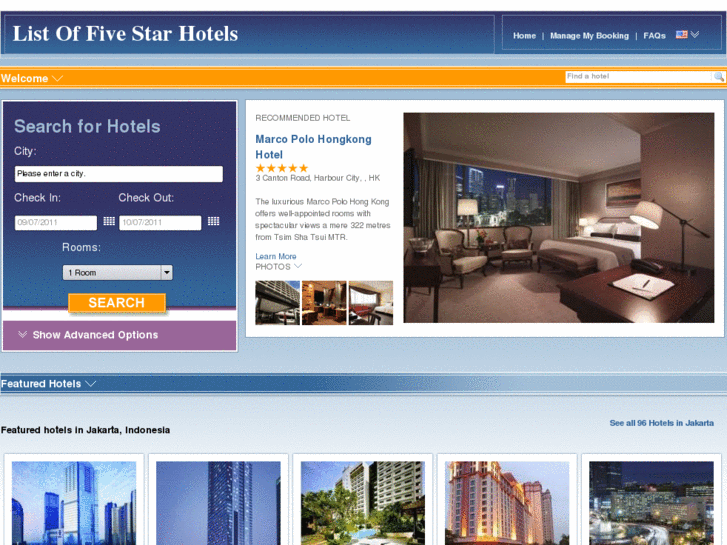 www.listoffivestarhotels.com