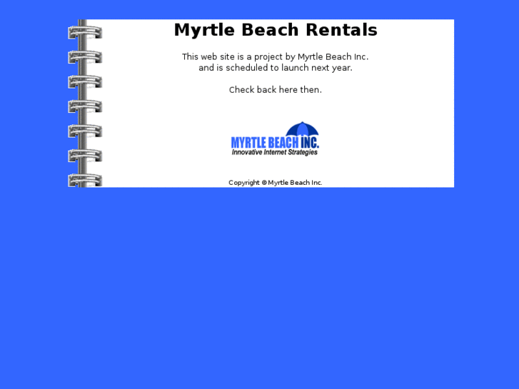 www.myrtlebeachrentals.info