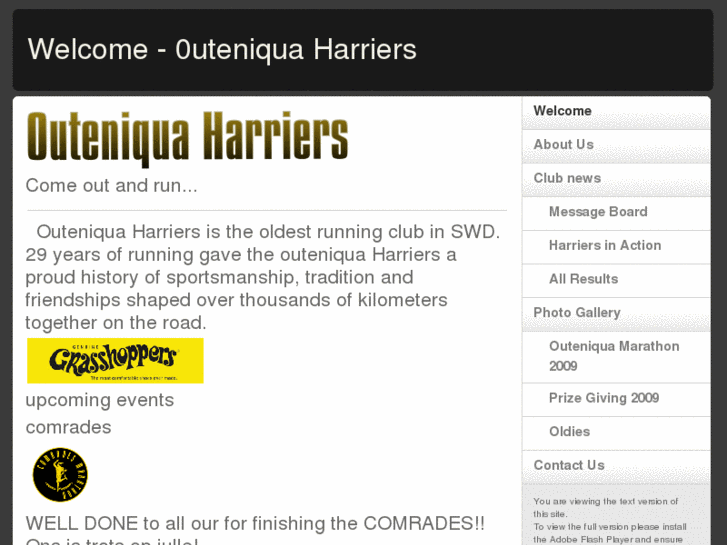 www.outeniquaharriers.com