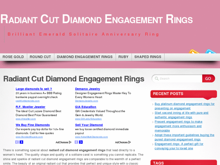 www.radiantcutdiamondengagementrings.org