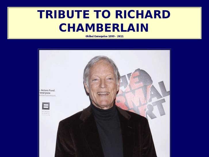 www.richardchamberlain-tribute.com