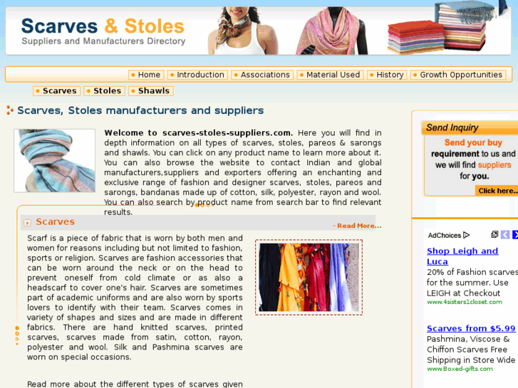 www.scarves-stoles-suppliers.com