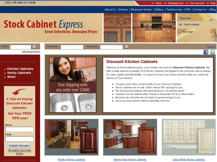 www.stockcabinetexpress.com