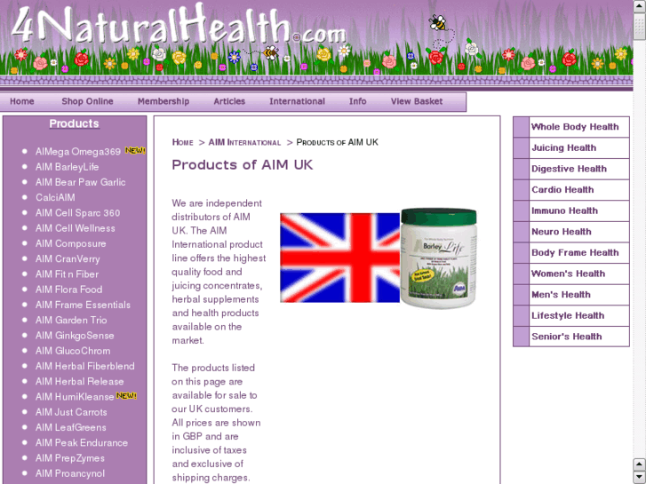 www.4naturalhealth.co.uk