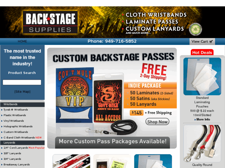 www.backstagesupplies.com