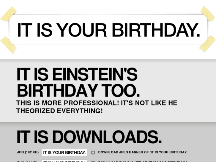 www.itisyourbirthday.org