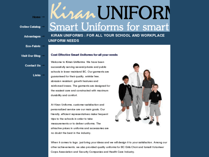 www.kiranuniforms.com