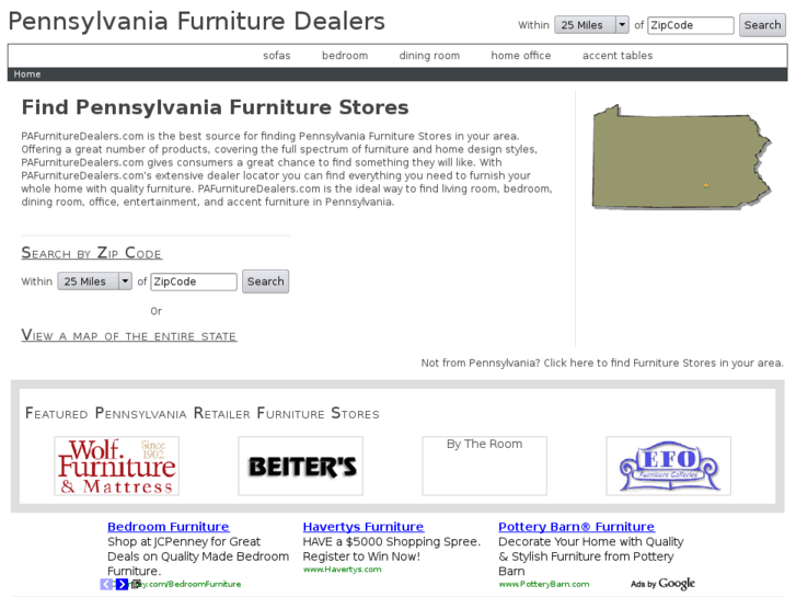 www.pafurnituredealers.com