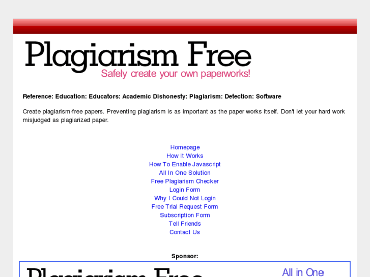 www.plagiarism-free.com