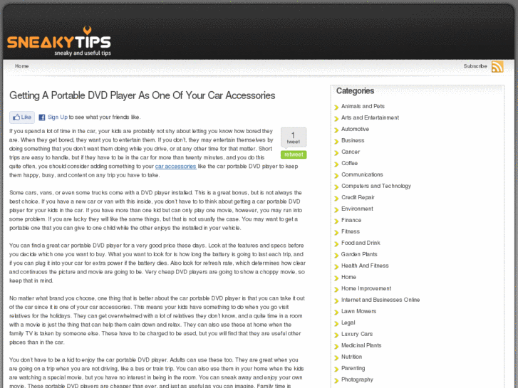 www.sneaky-tips.com