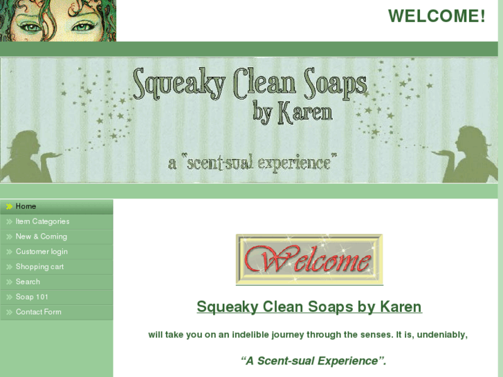 www.squeakycleansoapsbykaren.com