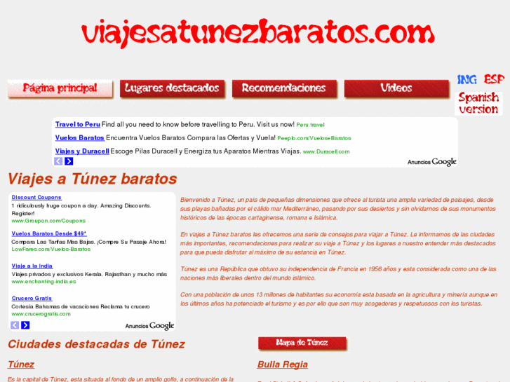 www.viajesatunezbaratos.com