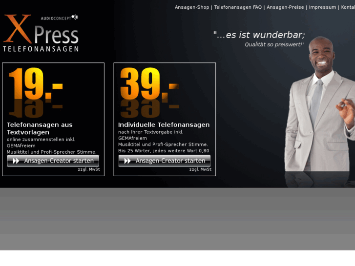 www.xpress-telefonansagen.de