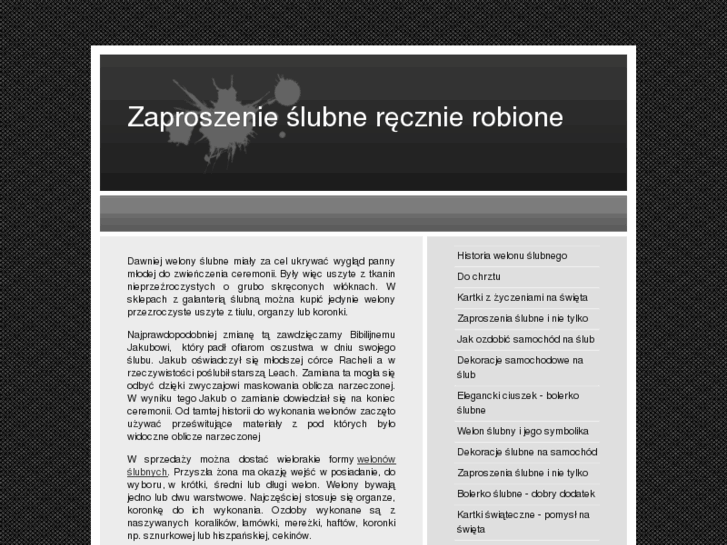www.zaproszenia-slubne-recznie-robione.info