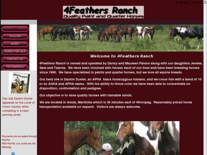 www.4feathersranch.com