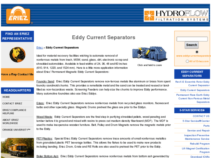 www.eddycurrentseparators.com