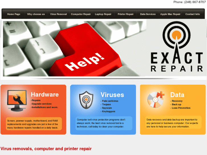 www.exactcomputerrepair.com