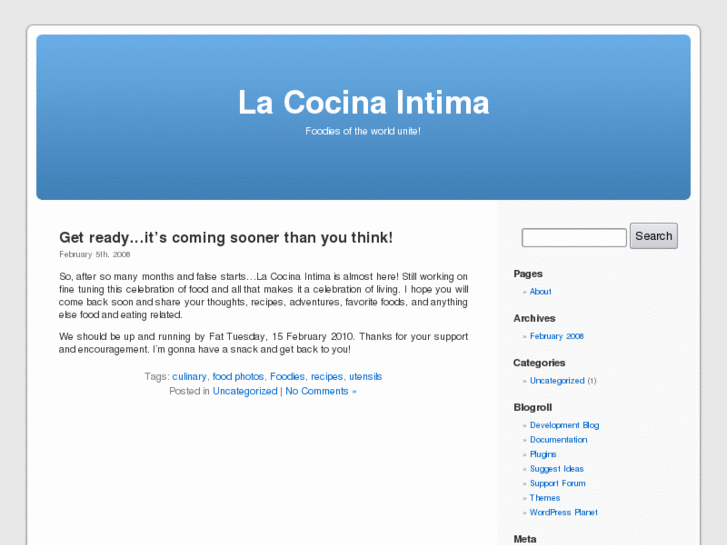 www.lacocinaintima.com