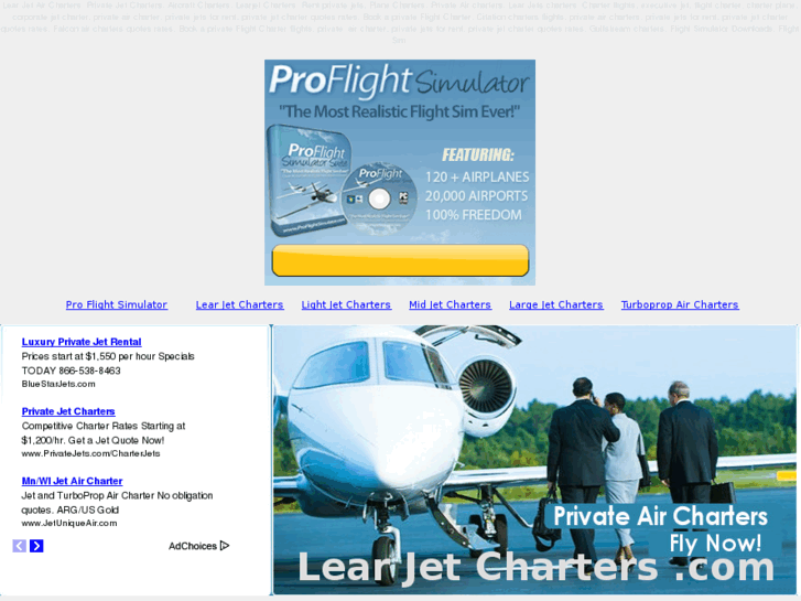 www.learjetcharters.com