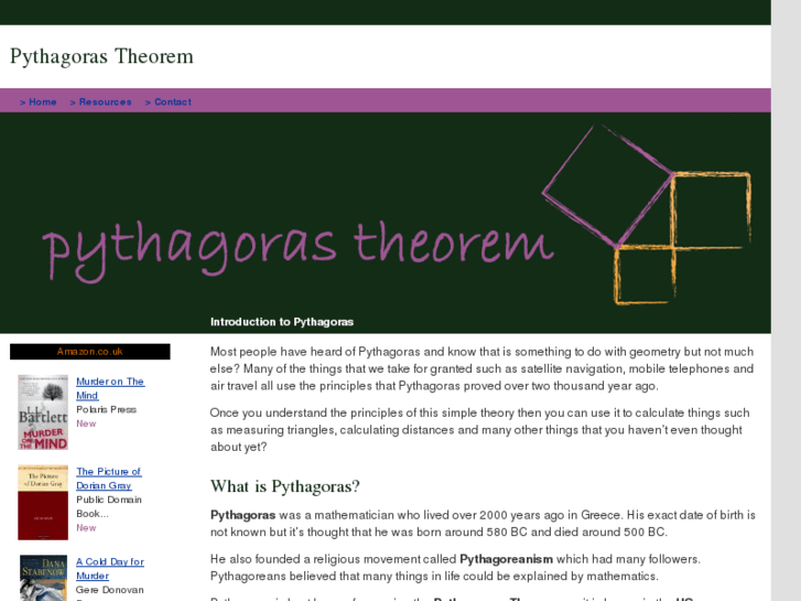 www.pythagorastheorem.co.uk