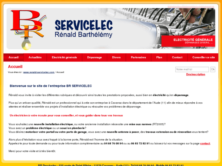 www.renald-servicelec.com