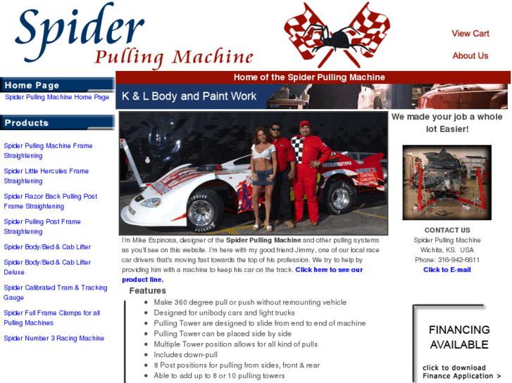 www.spiderpullingmachine.com