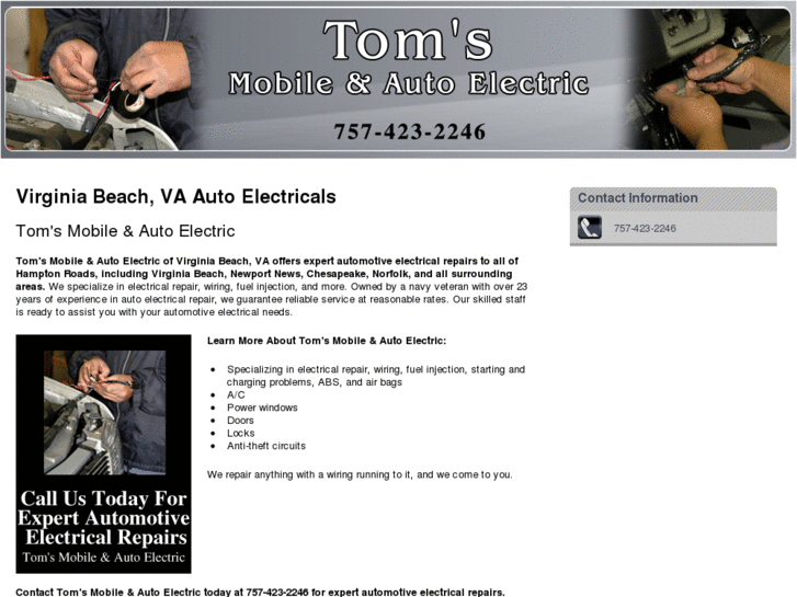 www.tomsmobileautoelectric.com